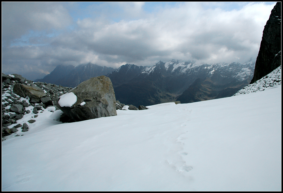 La prima neve di stagione [Gerenpass - Alto Ticino]