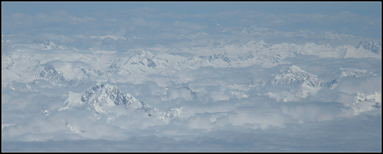 Il Bernina visto dall'' alto