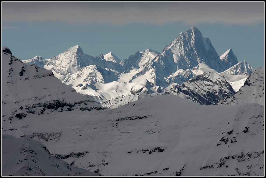 L'' Oberland bernese dall'' alto.