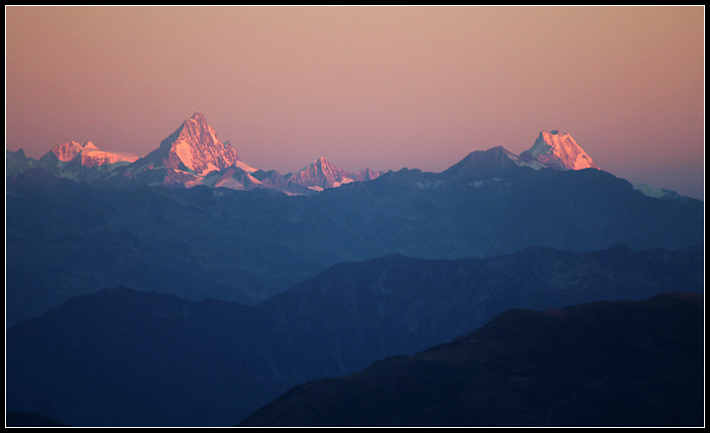 L'' Oberland bernese dall'' alto.