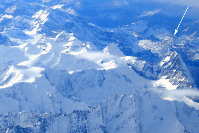 L'' Oberland bernese dall'' alto.