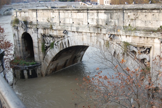 La piena del Tevere