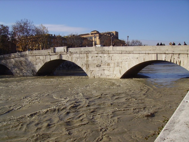 La piena del Tevere