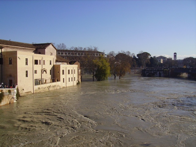 La piena del Tevere