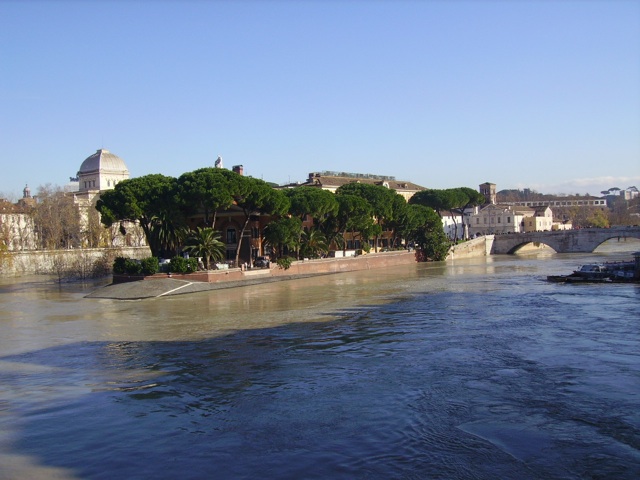 La piena del Tevere