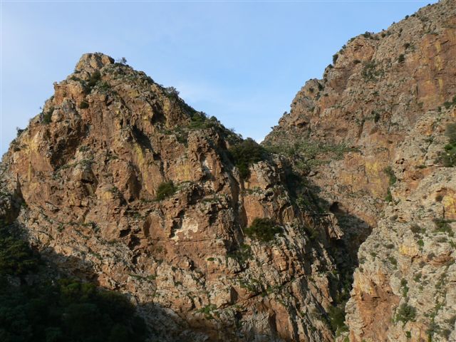 canyon is strintus  de antoni sanna (Sulcis)