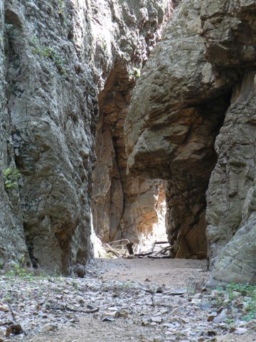 canyon is strintus  de antoni sanna (Sulcis)