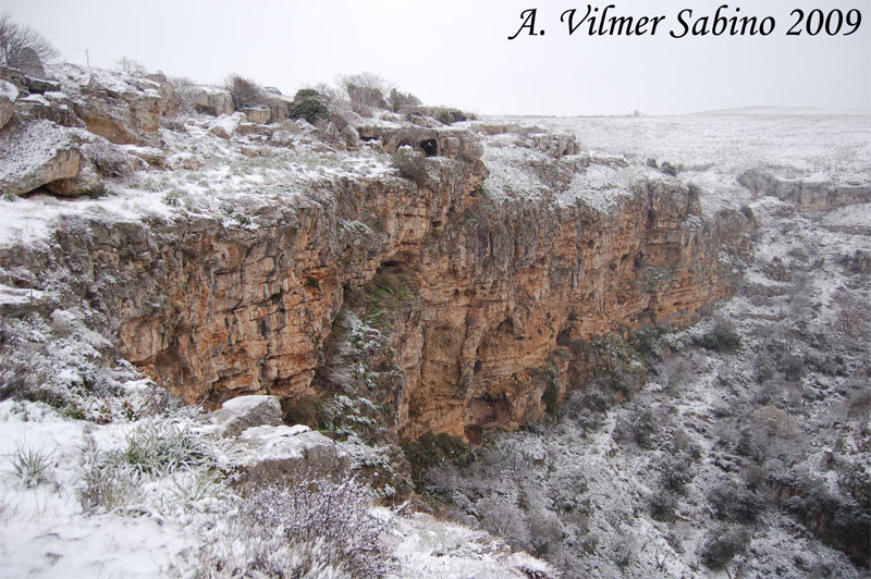 Matera con un po''... di neve