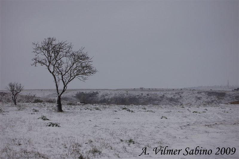 Matera con un po''... di neve