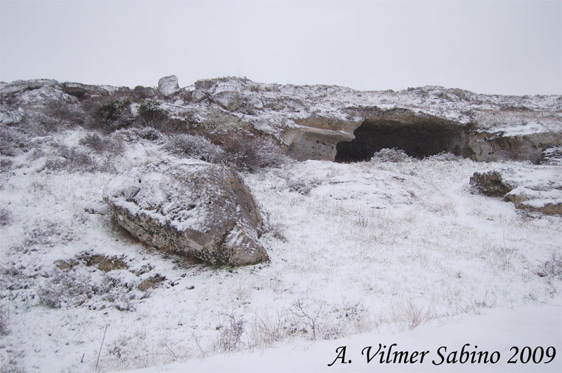 Matera con un po''... di neve