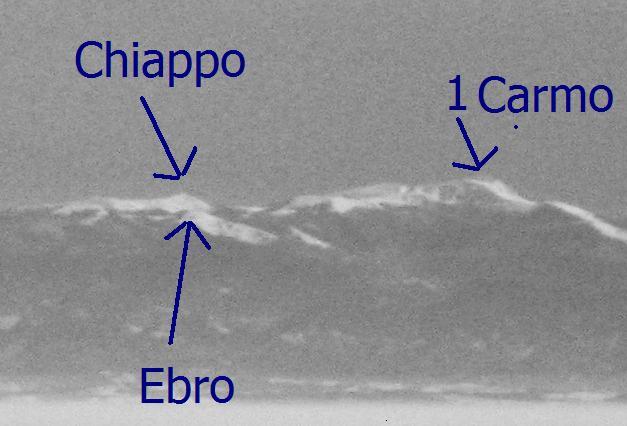 La cerchia alpina alpina da Albugnano d''Asti