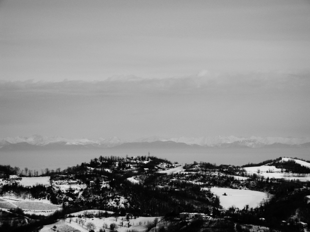 La cerchia alpina alpina da Albugnano d''Asti