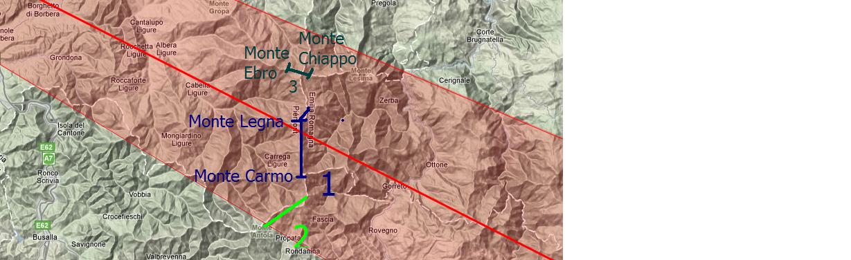 La cerchia alpina alpina da Albugnano d''Asti