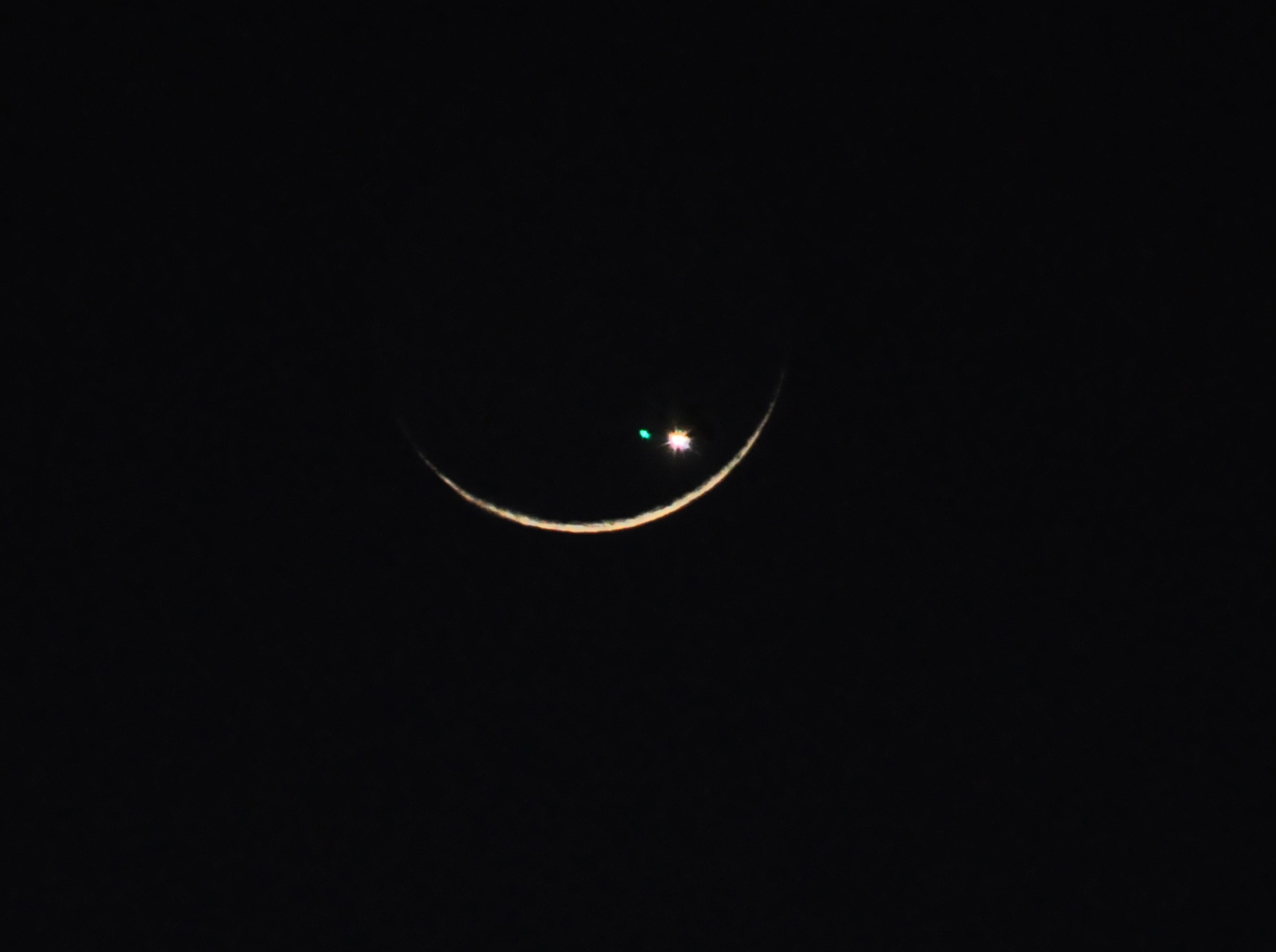 Cielo con Luna in barca...napoletana