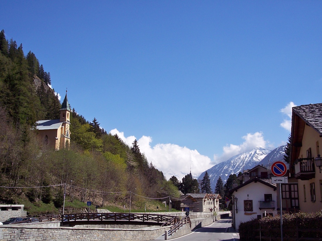 Escursione primaverile a Gressoney st.Jean V.Aosta