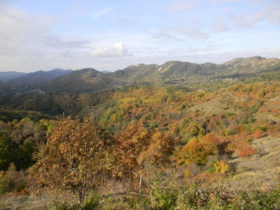 Ottobre al Lago del Brugneto