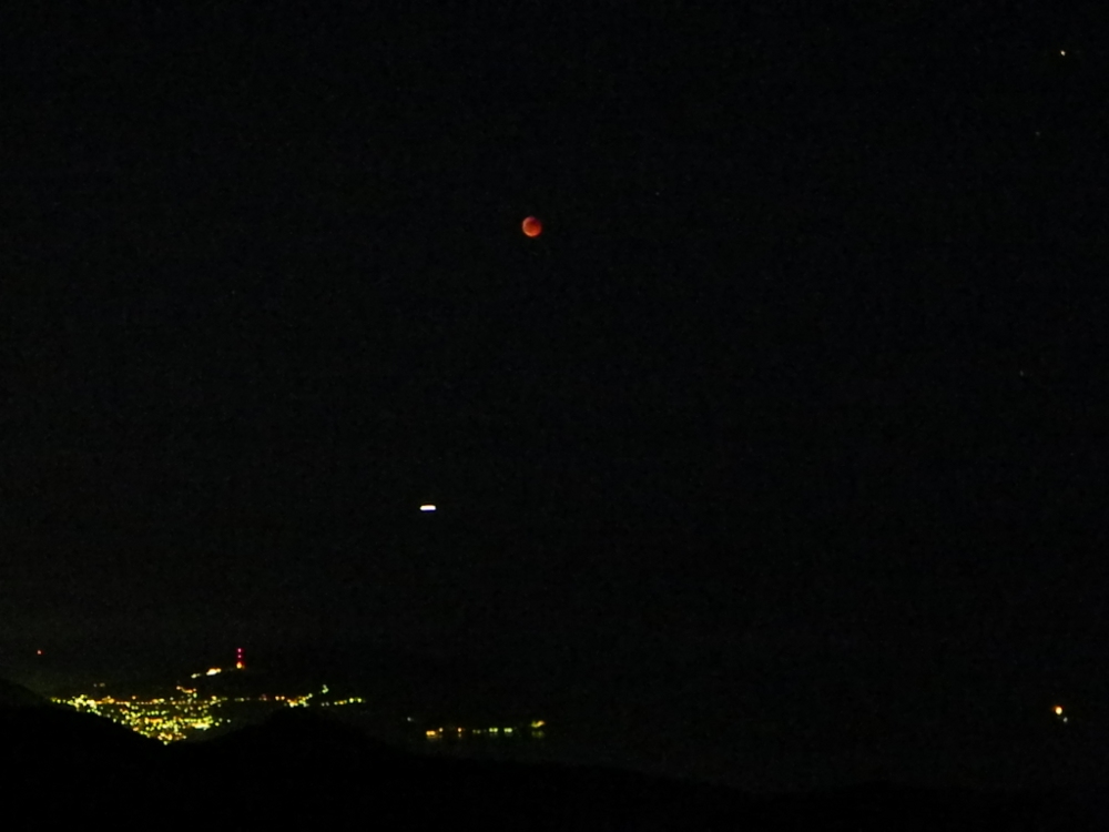 Eclisse Totale Centrale di Luna