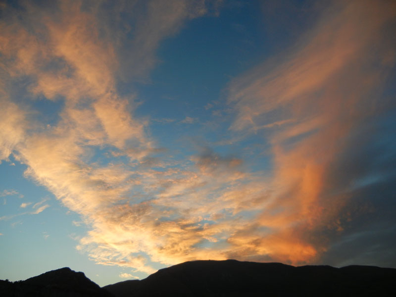 tramonto.......Monte Baldo (TN)