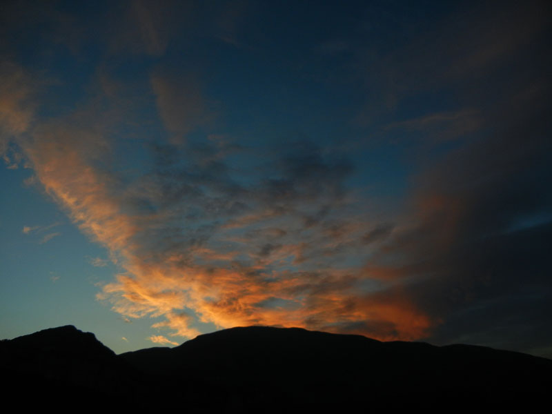 tramonto.......Monte Baldo (TN)