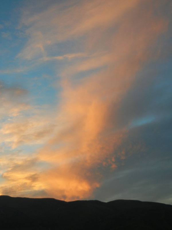 tramonto.......Monte Baldo (TN)