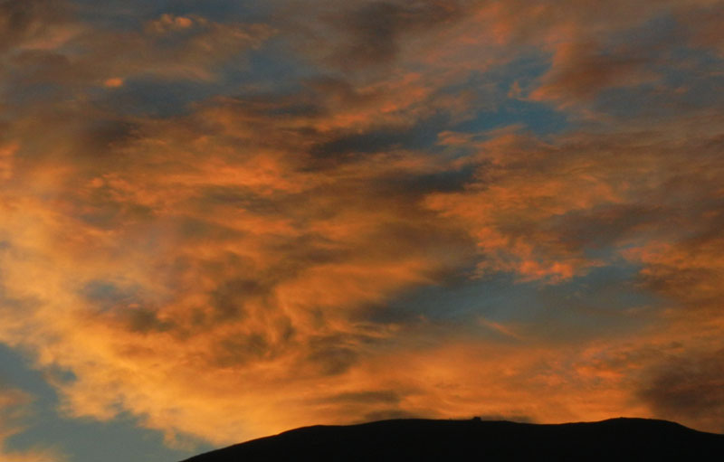 tramonto.......Monte Baldo (TN)