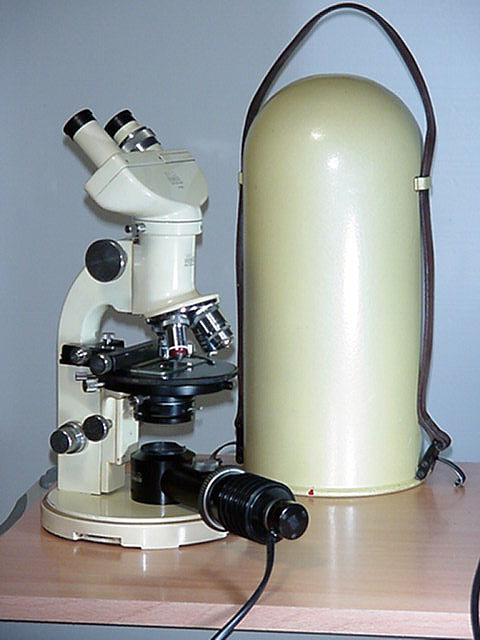 Microscopio Leitz e Fotomicrografia