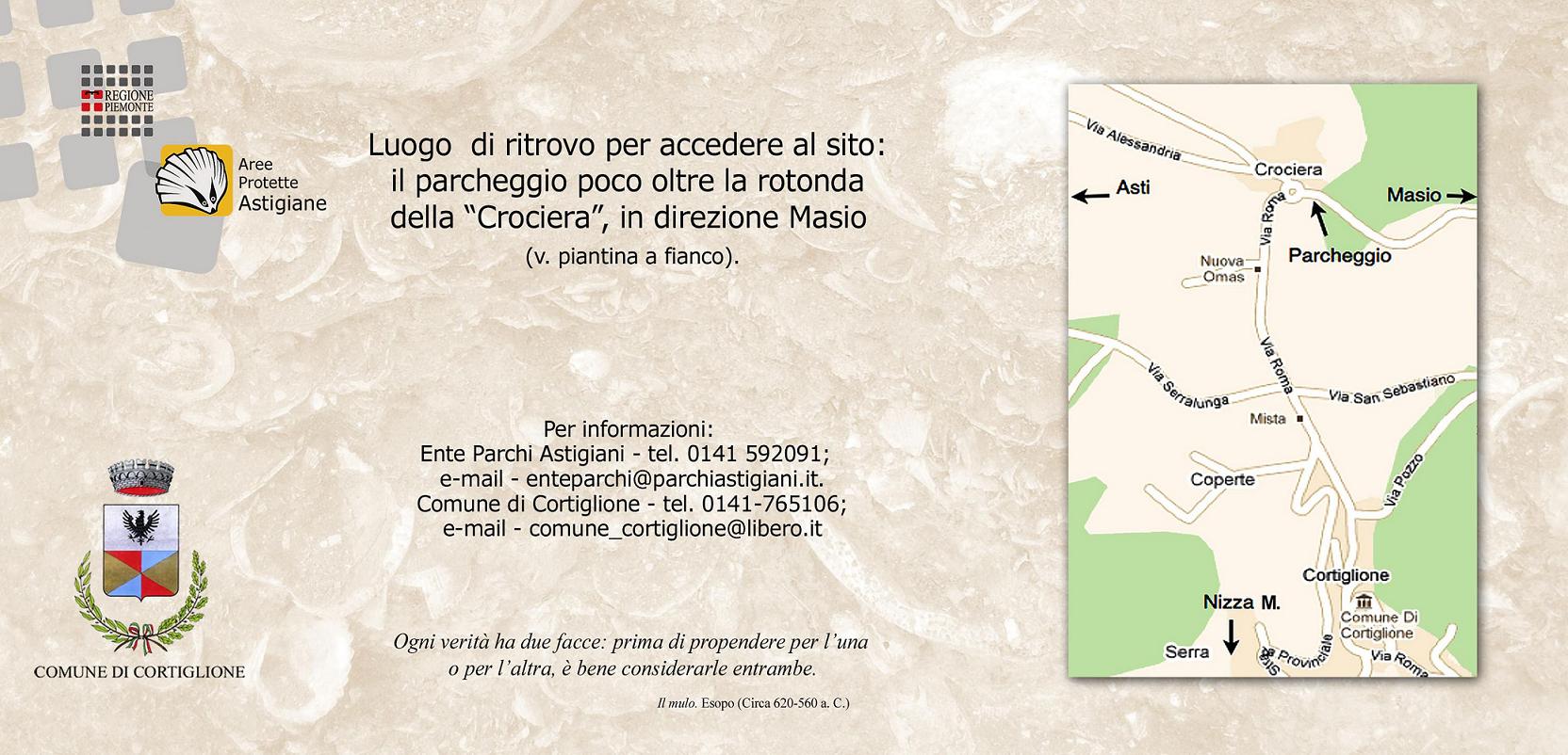 Inaugurazione Geosito Cortiglione d''Asti