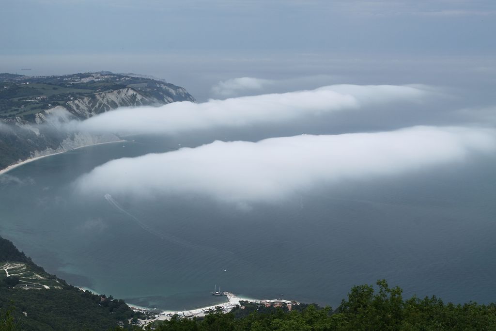 Il monte Conero e la baia di Portonovo