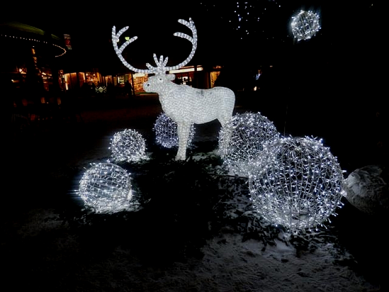 Luminarie a Mdonna di Campiglio