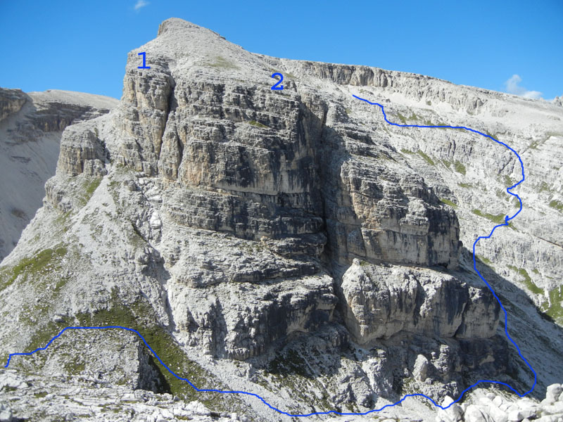 Croda dei Baranci m.2922.....Dolomiti di Sesto