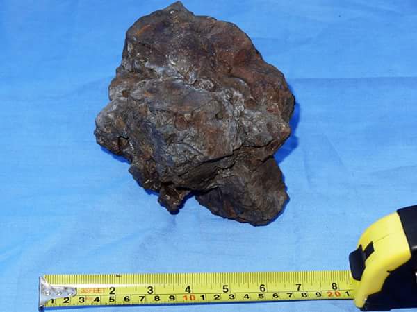 Meteorite? No, scoria di fusione