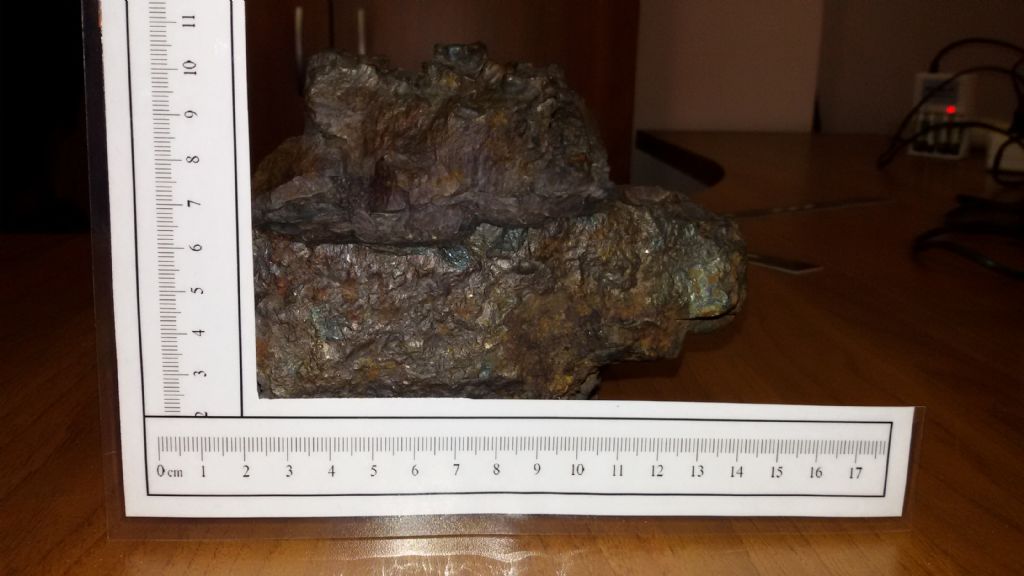 Meteorite? No, scoria di fusione