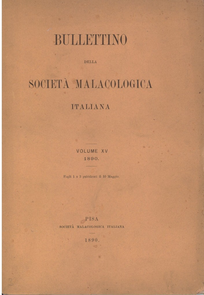 Bullettino Societ Malacologica Italiana