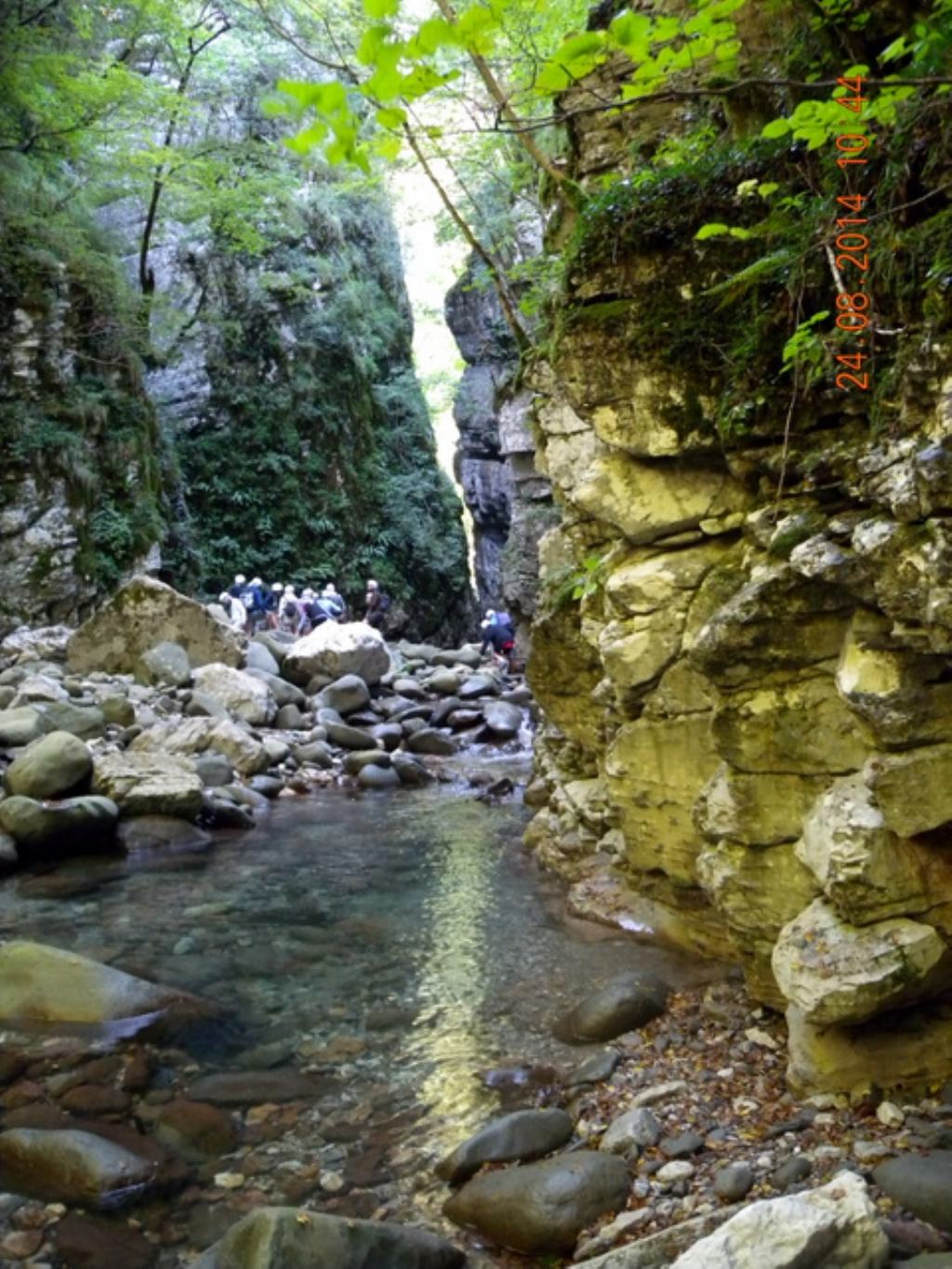 Breve escursione all''Orrido di Botri