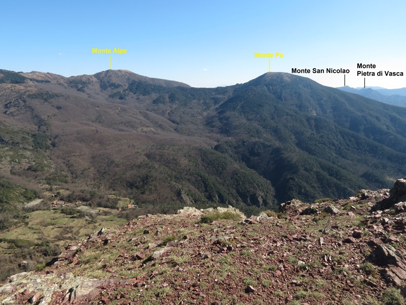 Monti Tregin e Roccagrande (GE)