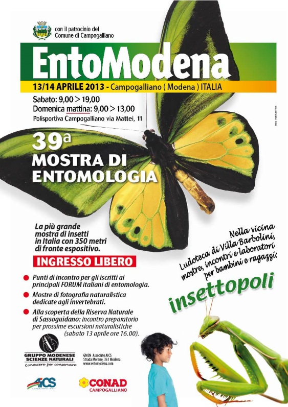 Entomodena - 13-14 aprile