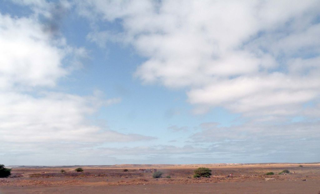 Nel deserto dell''isola di Sal, Capo Verde