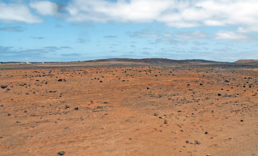 Nel deserto dell''isola di Sal, Capo Verde